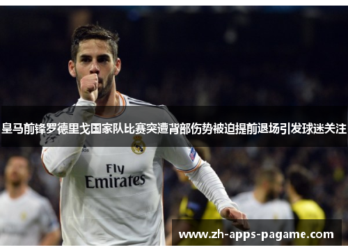 皇马前锋罗德里戈国家队比赛突遭背部伤势被迫提前退场引发球迷关注 皇马前锋罗德里戈国家队比赛突遭背部伤势被迫提前退场引发球迷关注